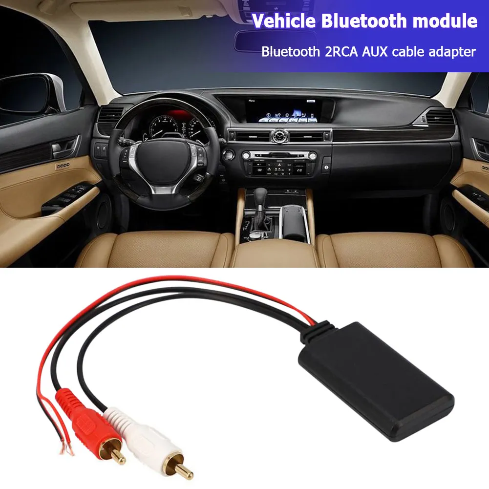 POCREATION Bluetooth AUX Module with Dual Cable POCREATION Bluetooth AUX Module with Dual Cable