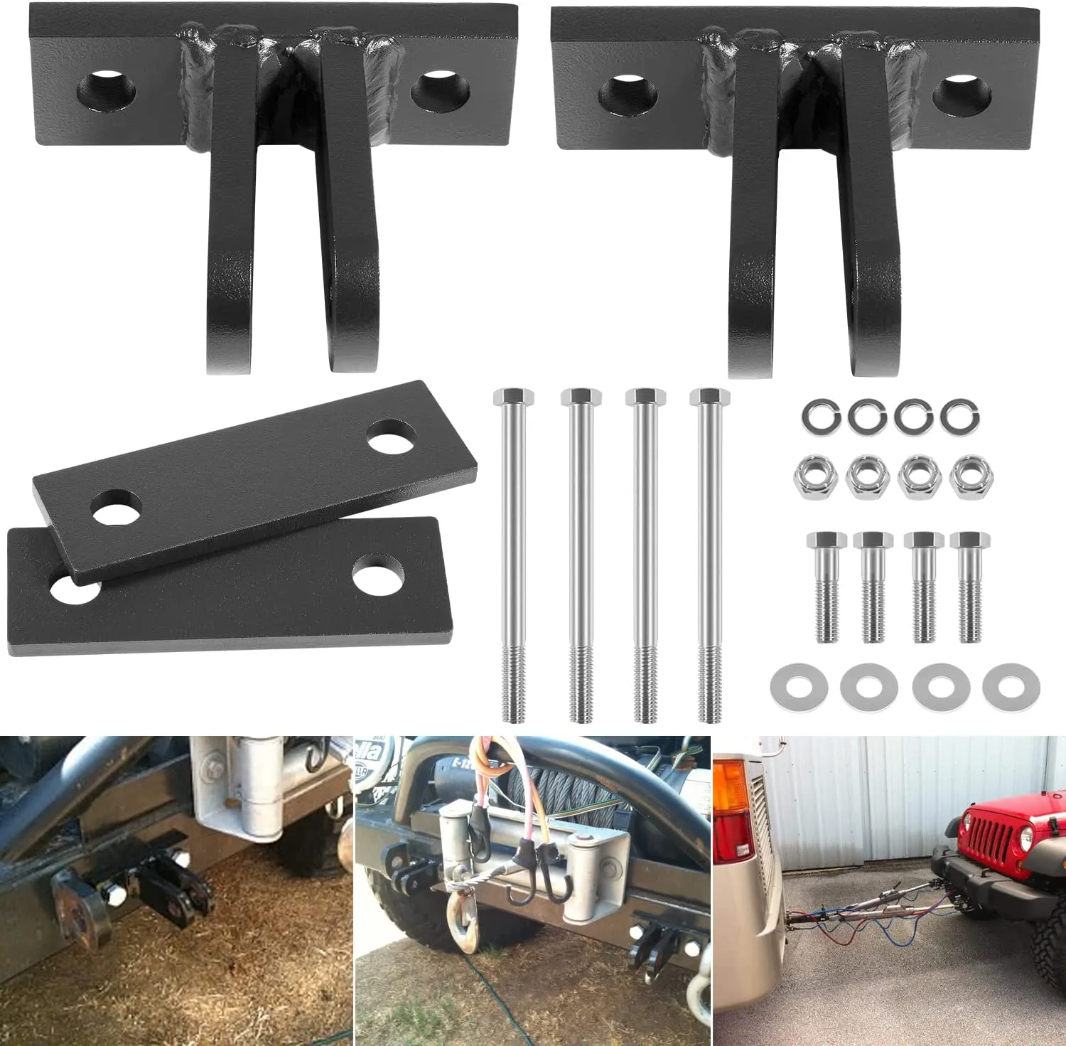Blue Ox BX88178 Adapter - Connects Blue Ox Tow Bar To Roadmaster Bracket For Towing