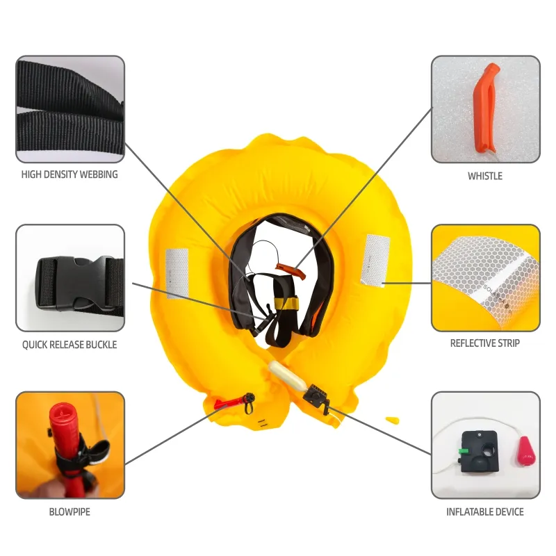 150N Life Jacket With Reflective Strips & Whistle - Adjustable Buoyancy Aid For Adults & Kids