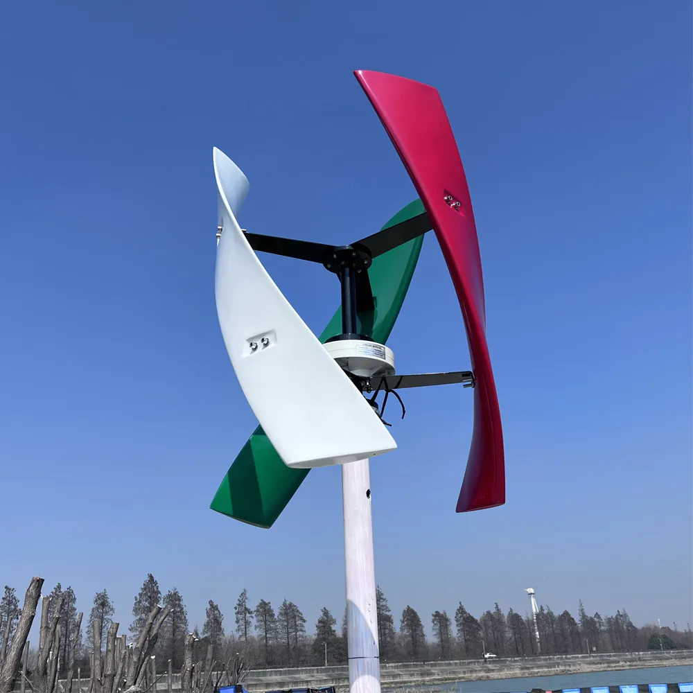 3KW 5KW Vertical Wind Turbine 12V 24V 48V Small Windmill Generator for ...