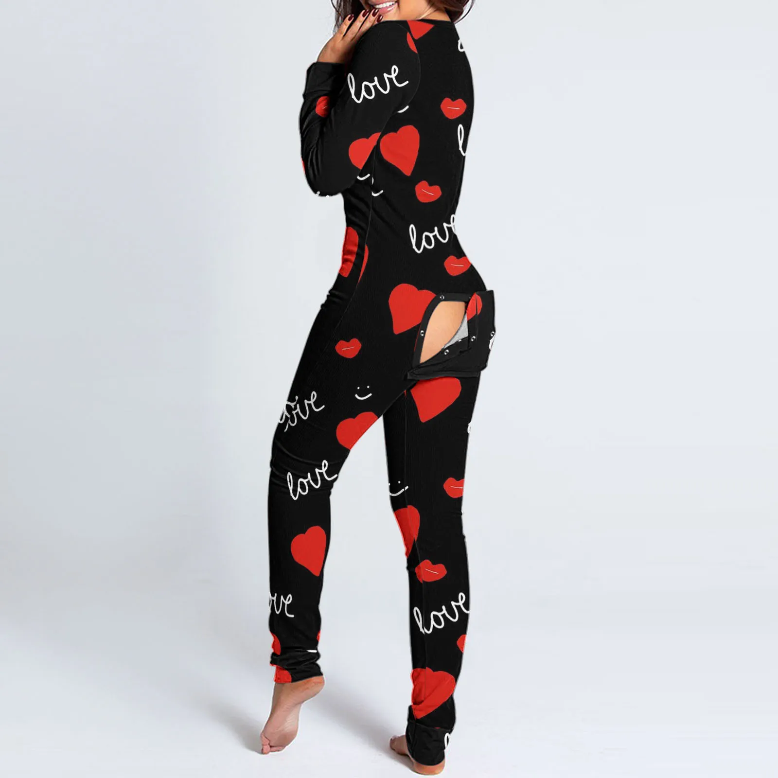 Button flap pajamas womens hotsell