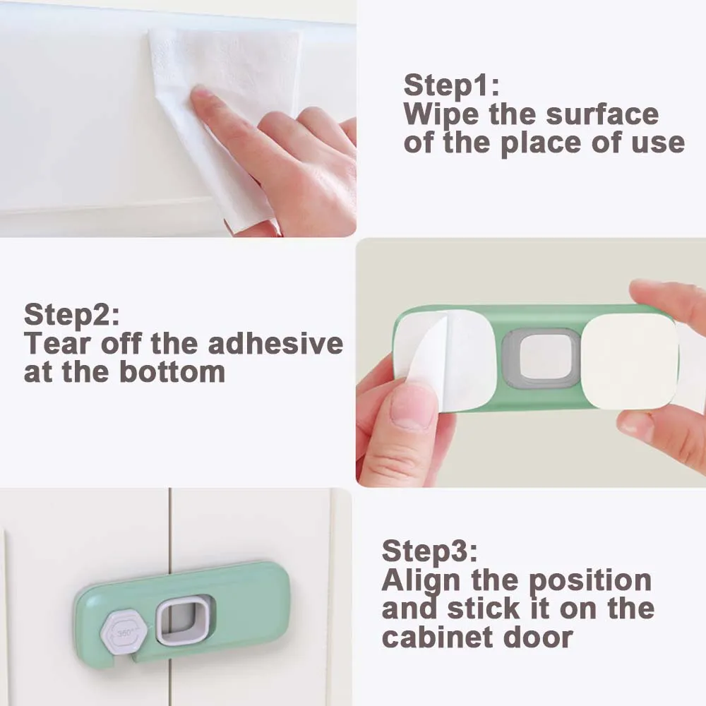 Freezer Draw Locks Freezer Lock Refrigerator Door Locks - Cabinet Drawer Housing Safety ...