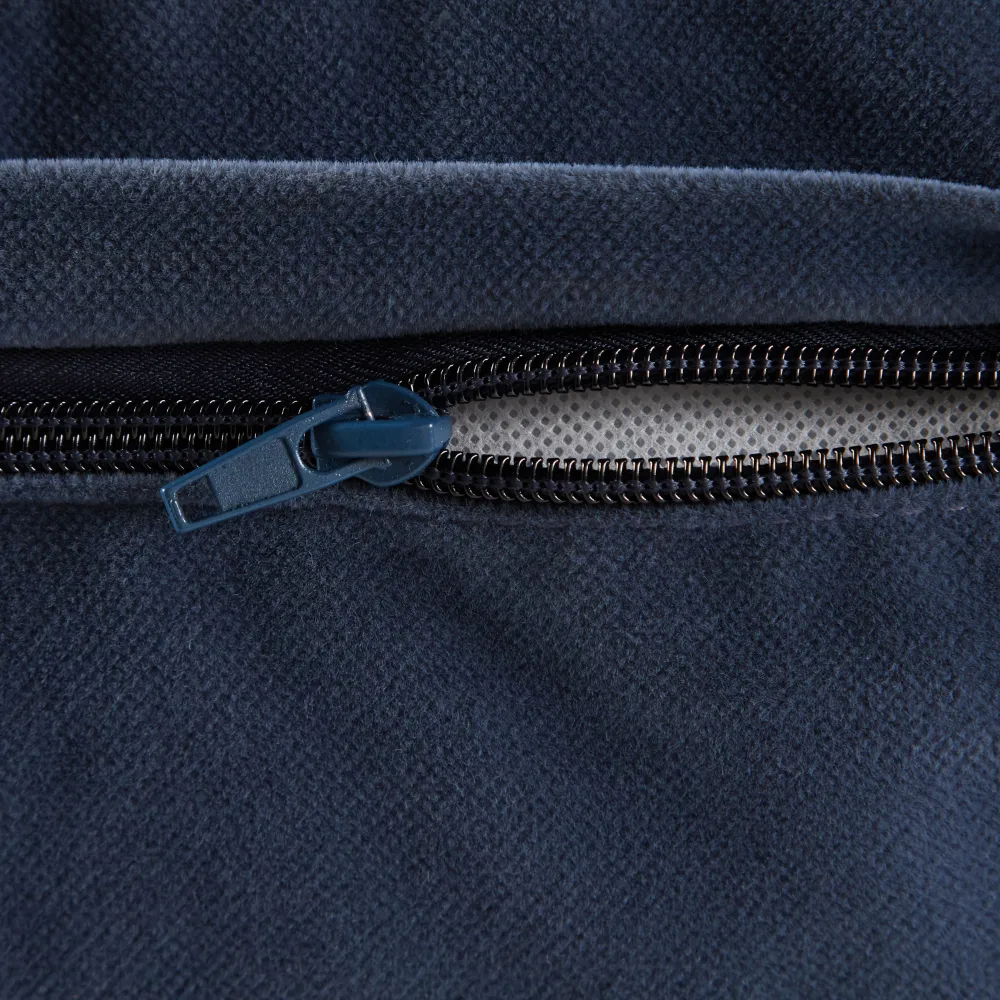 Buster Rectangle Dog Bed: Denim Medium 42 X 30 In Cozy Pet