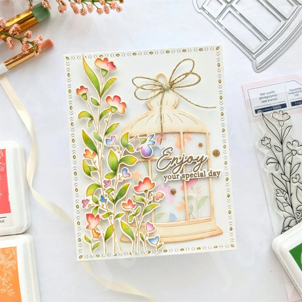 KSCRAFT Beehive Mini Album Metal Cutting Dies Stencils For...
