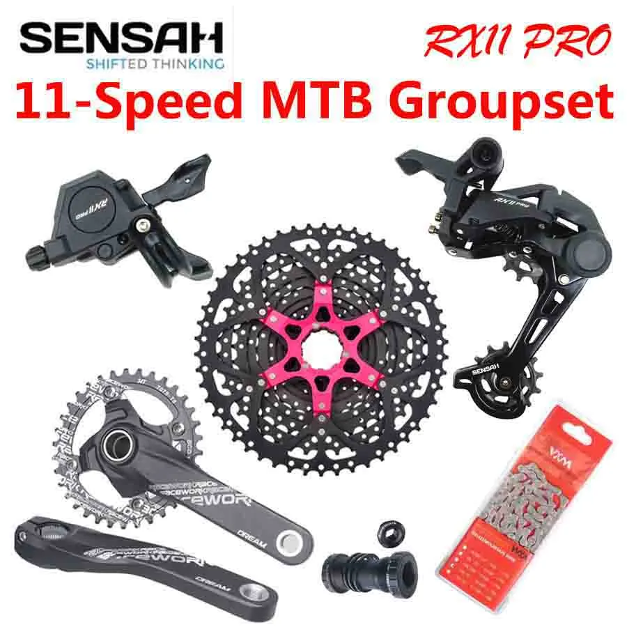 SENSAH RX11 PRO De 11 Velocidades MTB Groupset Cambiadora Derecha