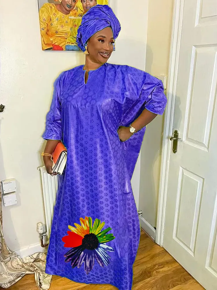 Green Large Size Bazin Riche African Dashiki Cotton Bazin Dress for Women from Dhgate Ethnic Clothing - price 75.14 Green Large Size Bazin Riche African Dashiki Cotton Bazin Dress for Women from Dhgate Ethnic Clothing - price 75.14