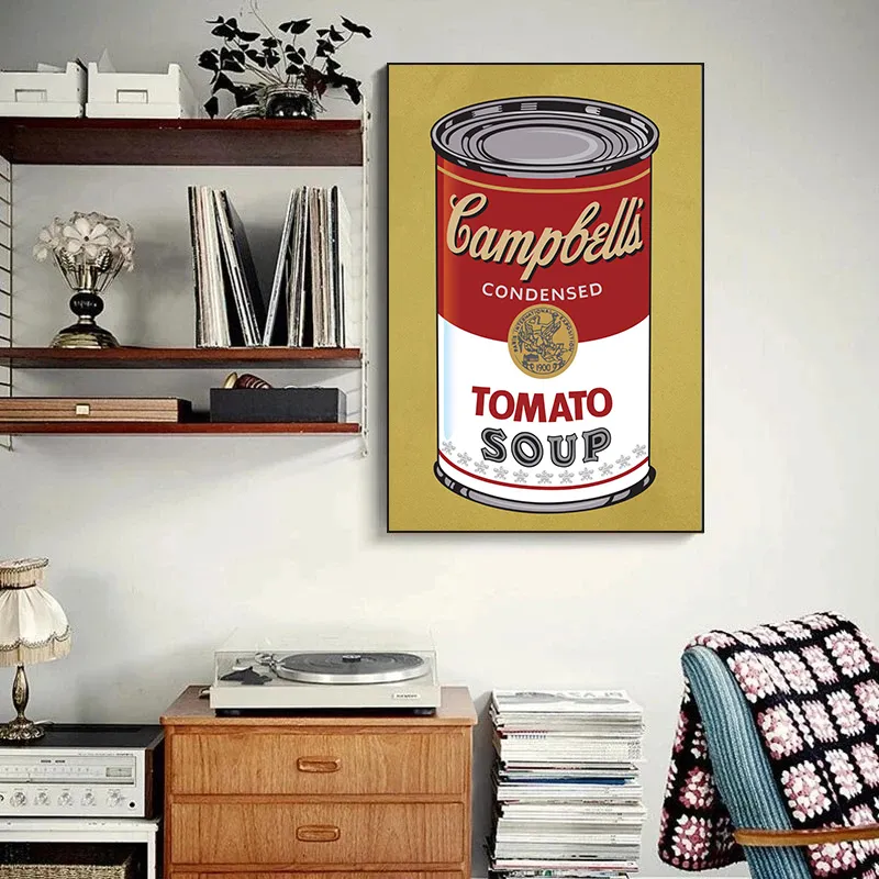 Sunday B キャンベル缶 Greenpea/ウォーホル/アートポスター ポップ