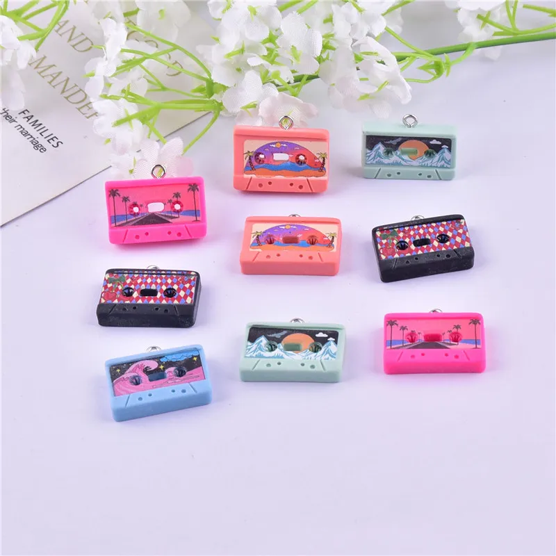 Resin Charms Mix: Flat Back Embellishments For Jewelry Making