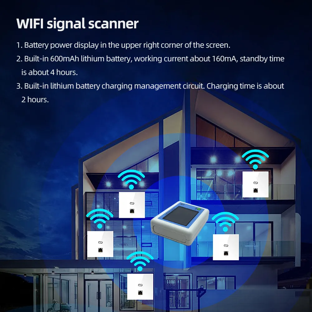 2.4G Analyzer, 2.4G 5G Analyzer, Analyzer 2.4 Inch TFT Color Screen