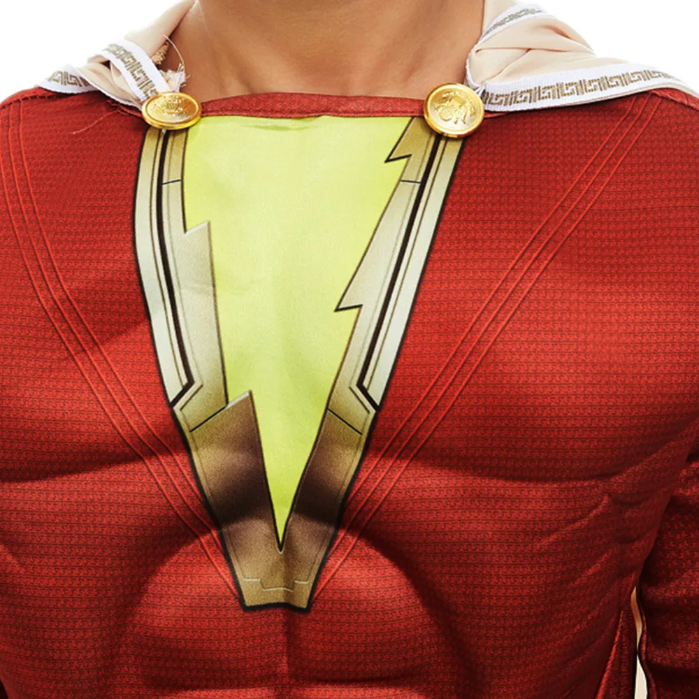 Cgmgtsnキッズシャザムコスプレコスチュームレッドキャプテン Cgmgtsnキッズシャザムコスプレコスチュームレッドキャプテン