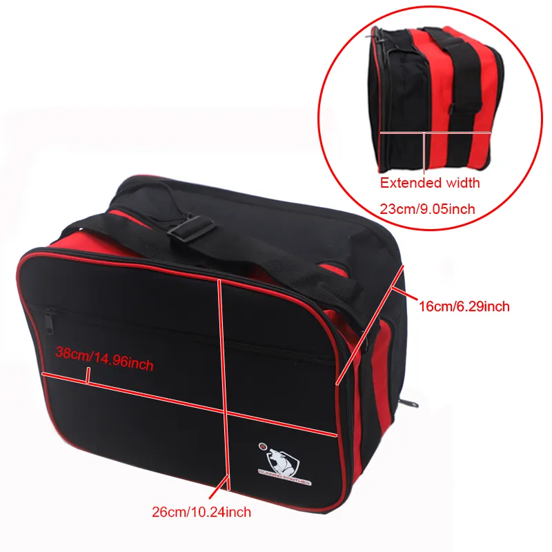 Poches Intérieures Sacs Pour TopCase 49L BMW R1200RT R1200R K1200GT K1300GT - Made4bikers