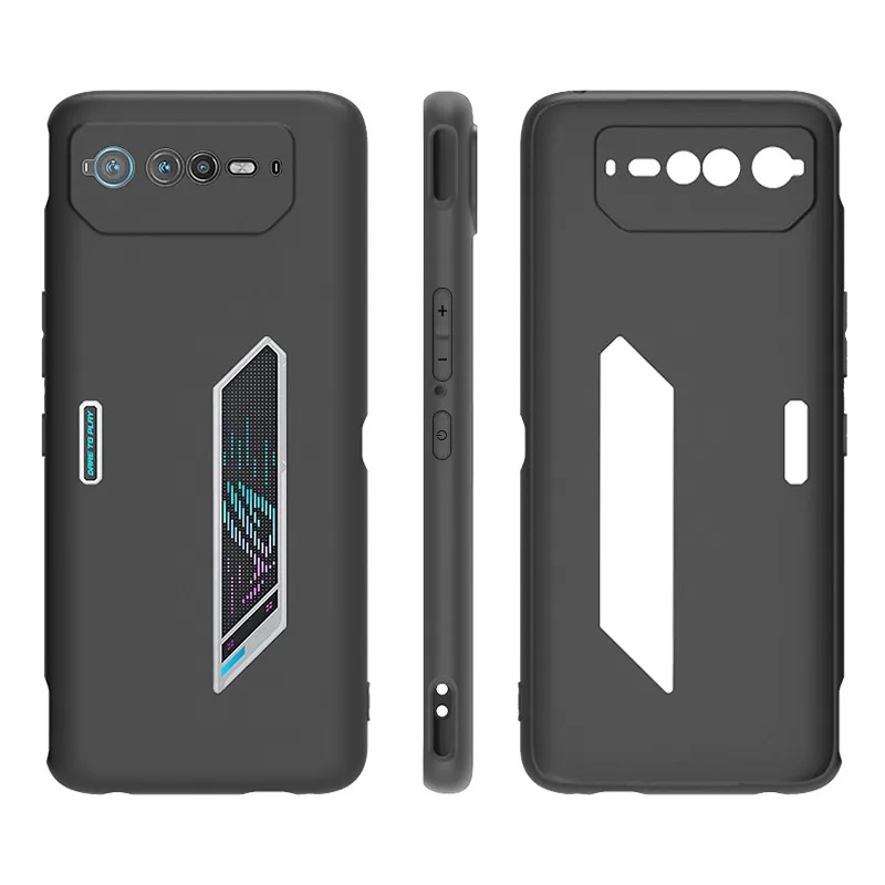 Asus ROG Phone 6 Matte Soft Silicone Shockproof Half-Wrapped TPU
