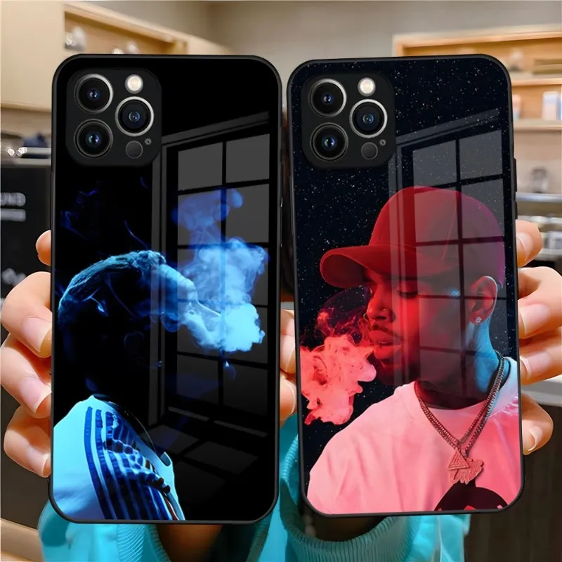 Chris Brown Rap Phone Case Half-Wrapped Full Coverage for Apple iPhone XR 14 Pro 13 Mini 12 11 X XS Max 8 7 6 Plus SE Glass Back Cover from Dhgate Cell Chris Brown Rap Phone Case Half-Wrapped Full Coverage for Apple iPhone XR 14 Pro 13 Mini 12 11 X XS Max 8 7 6 Plus SE Glass Back Cover from Dhgate Cell
