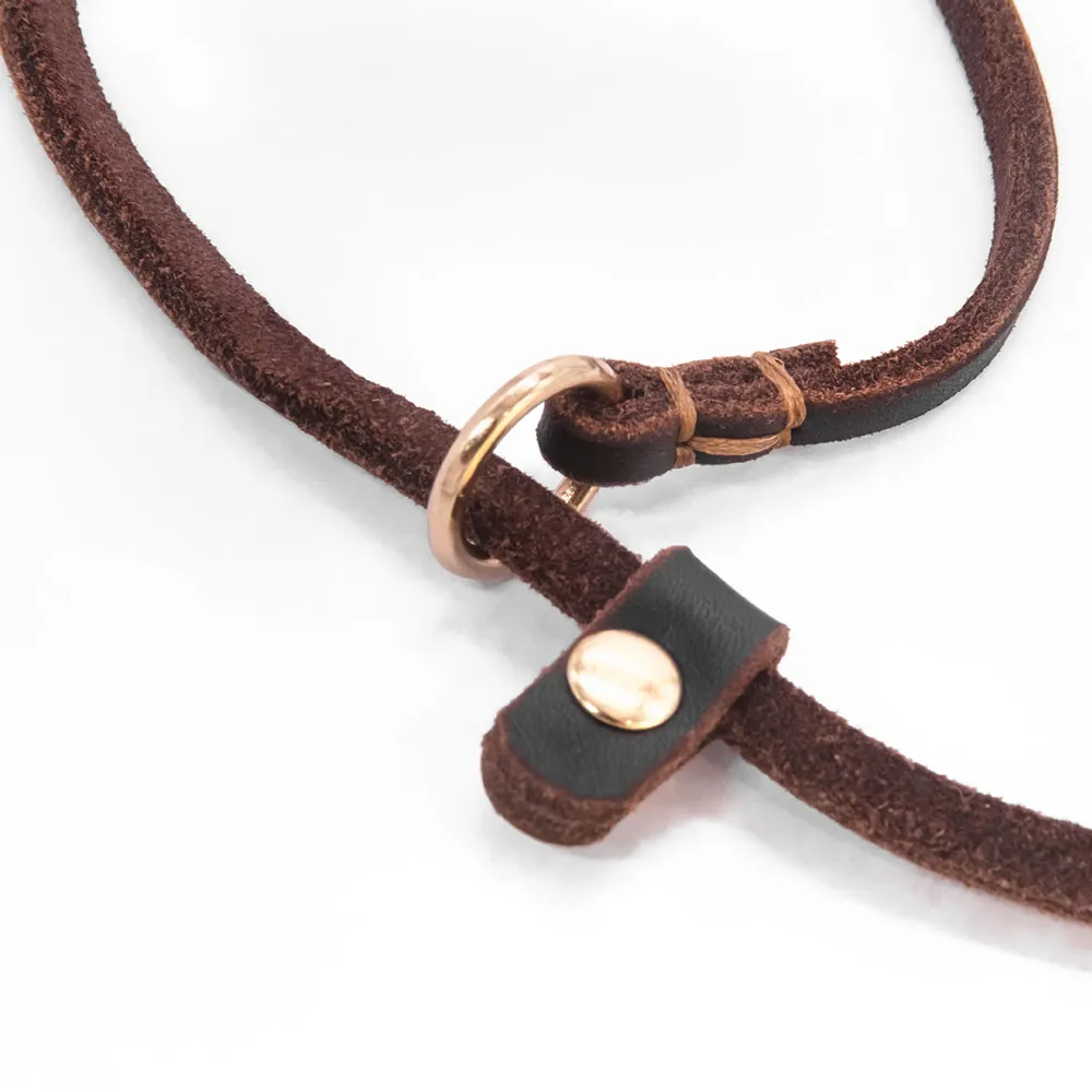 Leather Dog Leash 8ft, Soft Multi-Function 6 In 1 - Foto 5