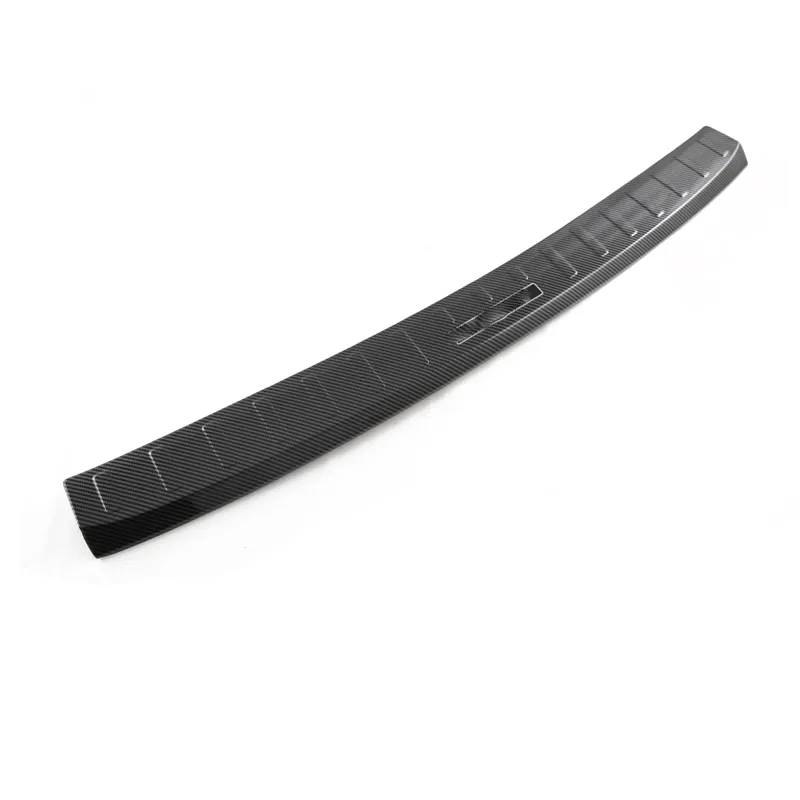 For Mitsubishi Outlander Auto Parts Door Sill Inner Rear Bumper Protector Covers