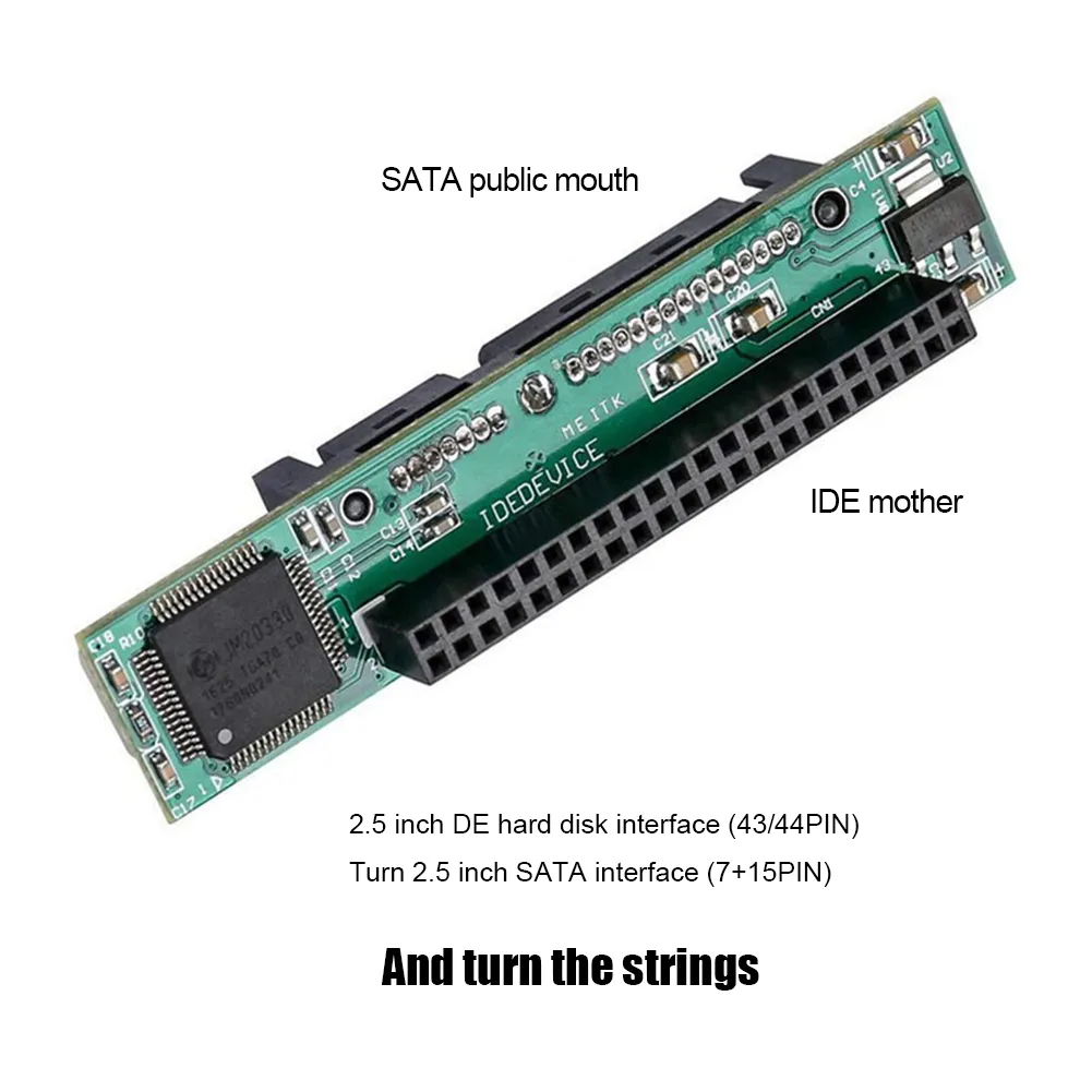 Hdd Riser DHgate.com:Upgraded 2.5in SATA to IDE HDD Adapter Card, JM20330 Chip ...