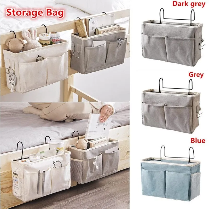 Bed Sofa Hanging Bag Organizer With Remote Control Organize Magazines Books And Sundries On Bedside From Ddmyearth 15.77 DHgate.Com