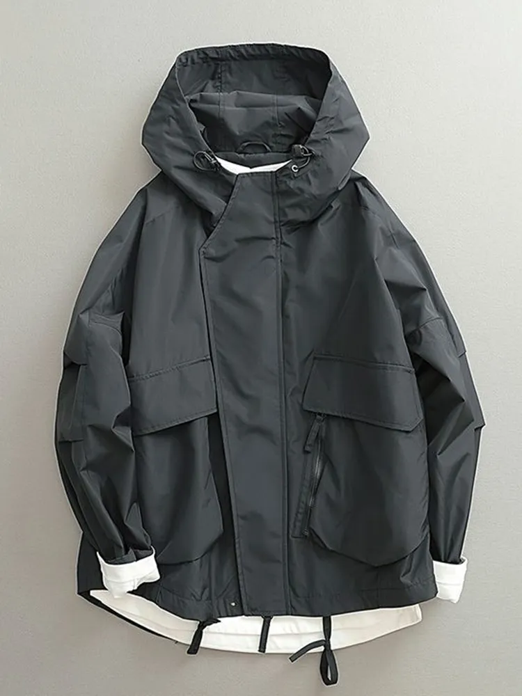 Oversized hooded bomber jacket deals