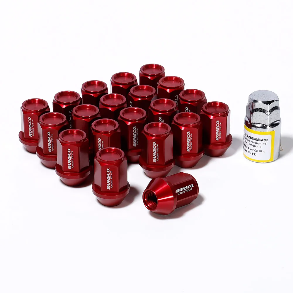 20 Lug Nuts Chrome Bulge Acorn 7/16-20 Chevy Pontiac Buick - Foto 8