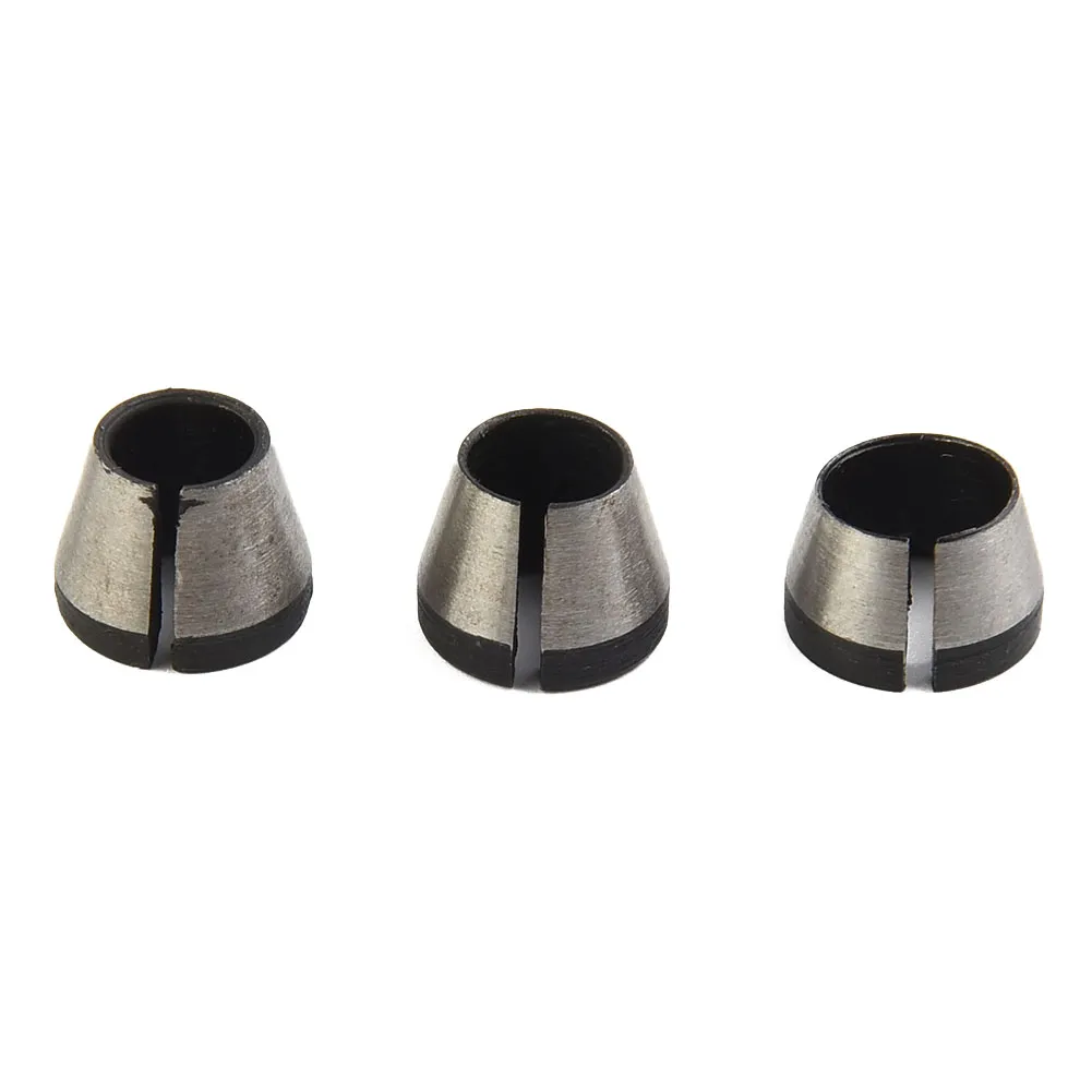 Router Bit Collet Chuck Set With 2 Nuts Clamp Adapter For Engraving ...