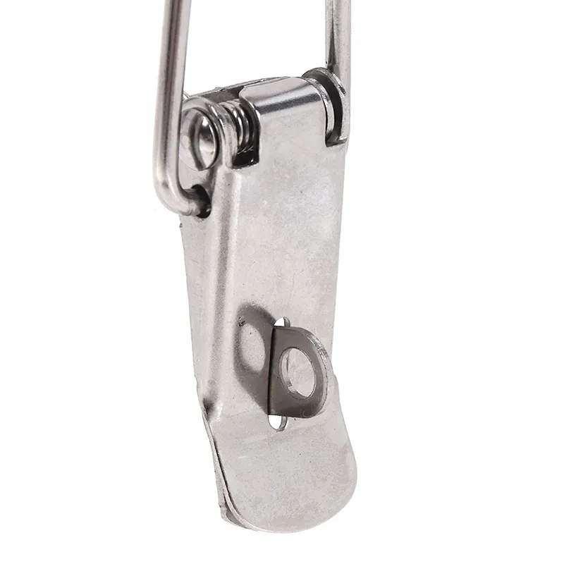 90 Degrees Duck Mouth Buckle Hook Lock Spring Loaded Iron Draw Toggle ...