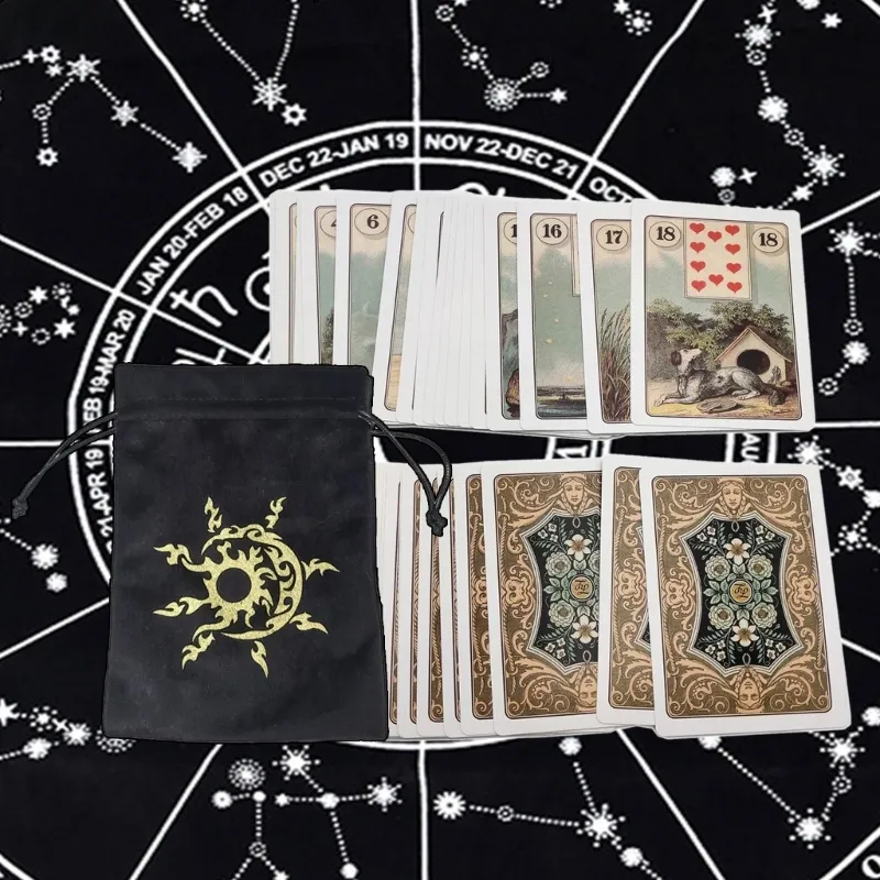 Mini Drawstring Tarot Bag - Purple Flannelette Pouch For Cards, Dice, Jewelry & Spiritual Accessories - View #3