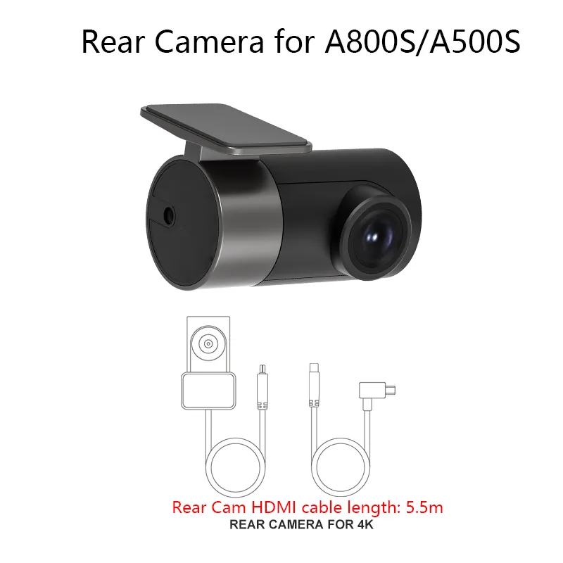 70mai Rear Camera 4K Backup Cam For 70mai A800S... From Ddmyearth, $128 ...
