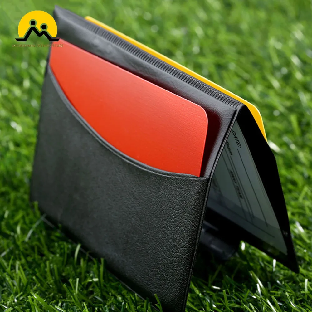 Refs Notebook Soccer Referee Cards Wallet Set PVC Red & Yellow... From Ddmydec, $25. ...