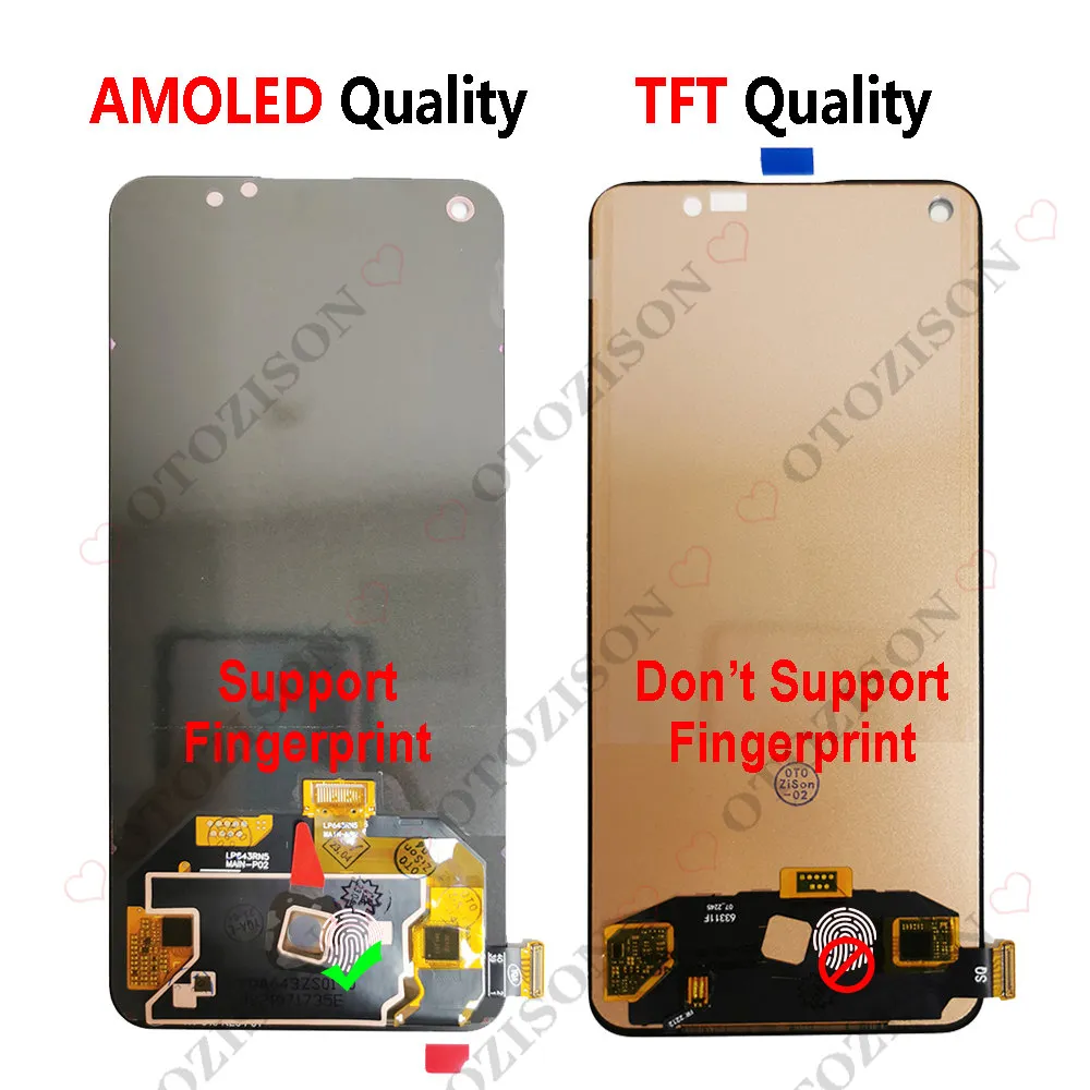 DISPLAY LCD OLED PER OPPO RENO 6 5G PEQM00 CPH2251 TOUCH SCREEN VETRO