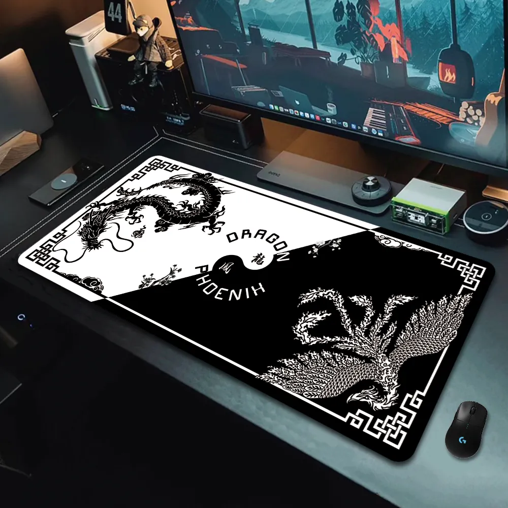2025年新作アイテムが続々登場 Abstract - pad mouse and mouse Bear Crazy Design, Size XXL 小物