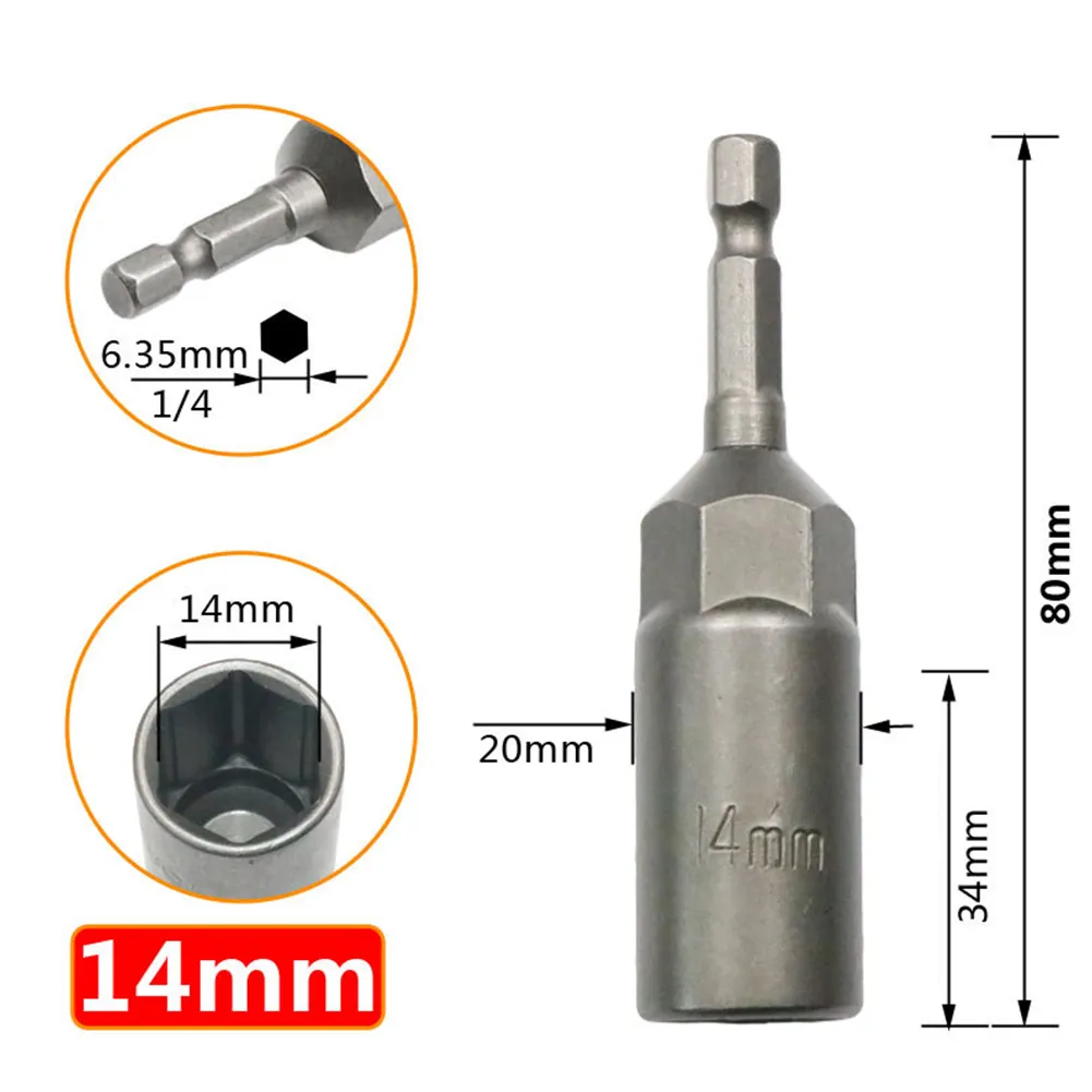 DHgate.com:Upgraded 3Pcs 80mm 10-14mm Hex Socket Sleeve DHgate.com:Upgraded 3Pcs 80mm 10-14mm Hex Socket Sleeve