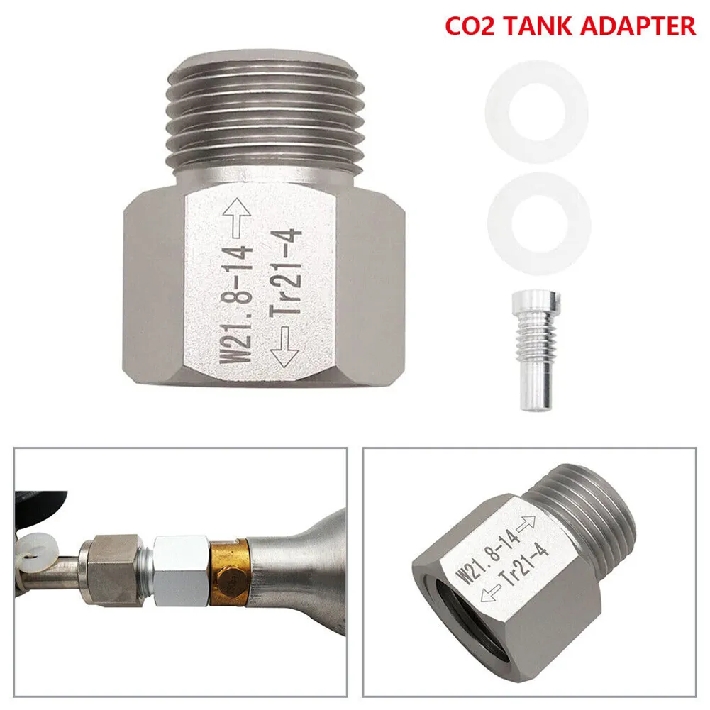 CO2 Soda Adapter (TR21/4 -> W.21.8) | 11c50038 Produktbild-Vorschau 2