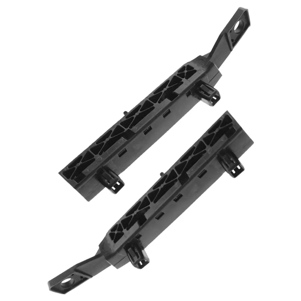 Soillar Front Bumper Support Bracket Set For Nissan Versa Note (2014-2019) – 2-Piece Direct Fit, Black Plastic, 1-Yr Warranty