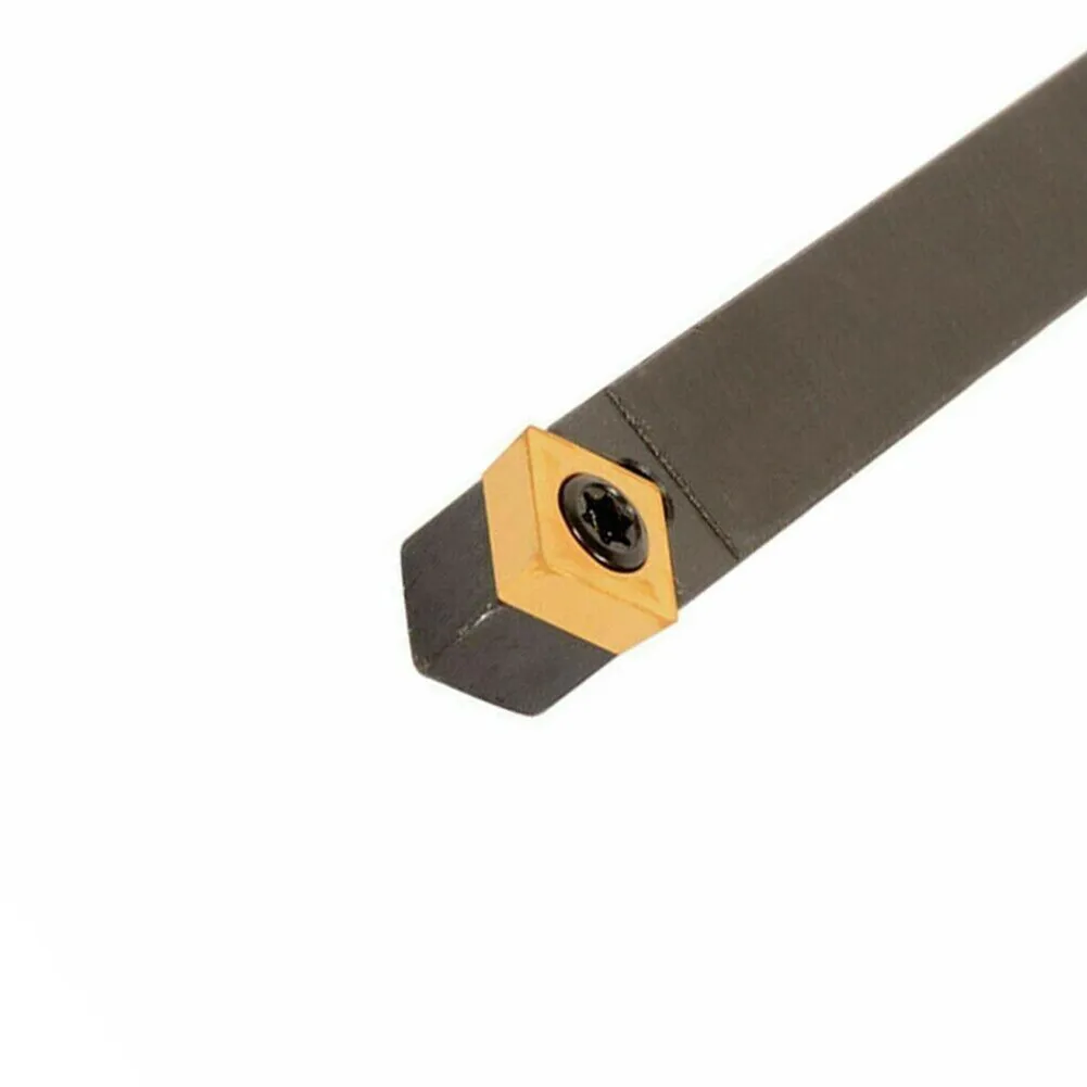 Portautensili Per Tornio + Inserti In Metallo Duro – Angolo 45°, Gambo 12x12 Mm, Per Lavorazioni Di Precisione Su Metallo