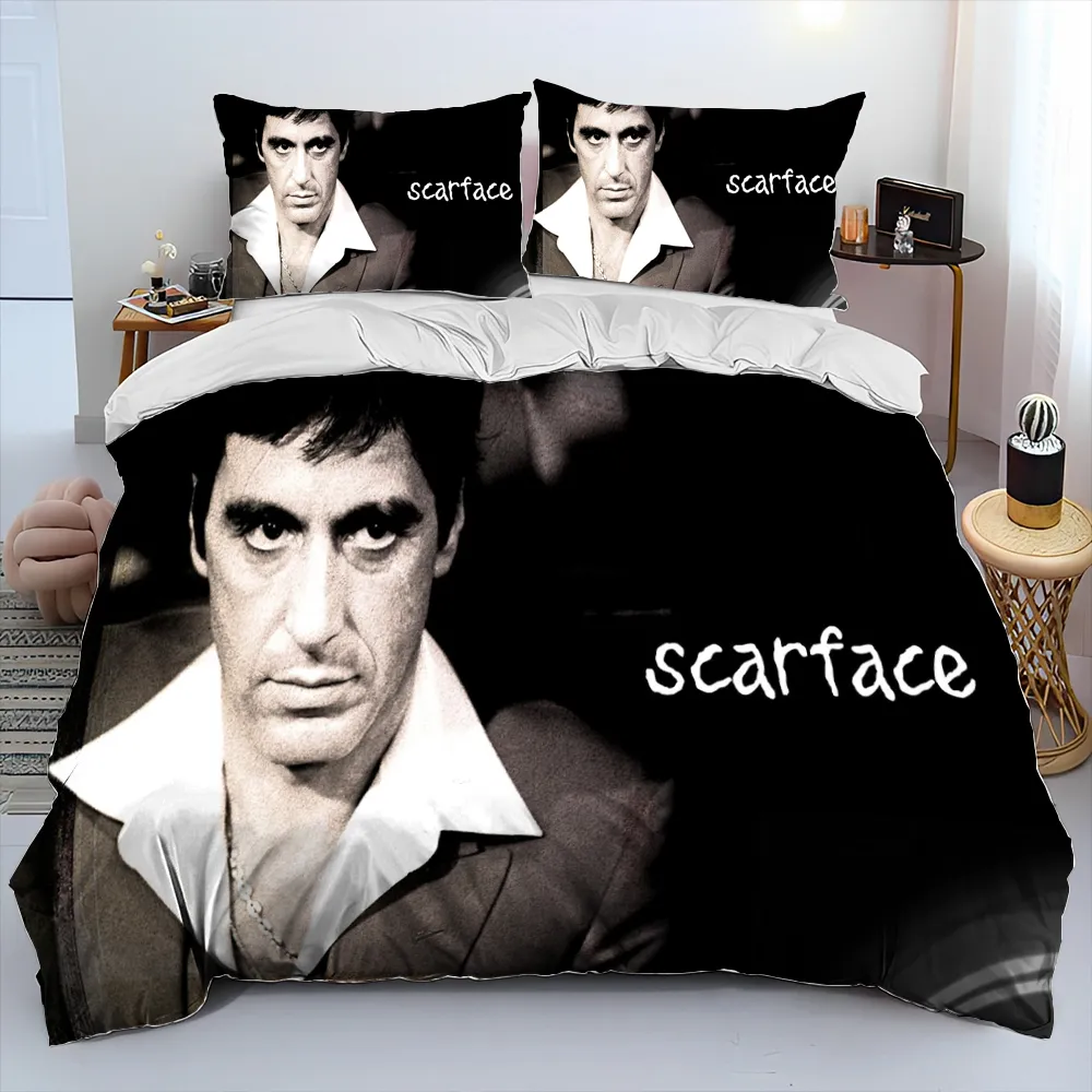 Scarface blanket queen size sale