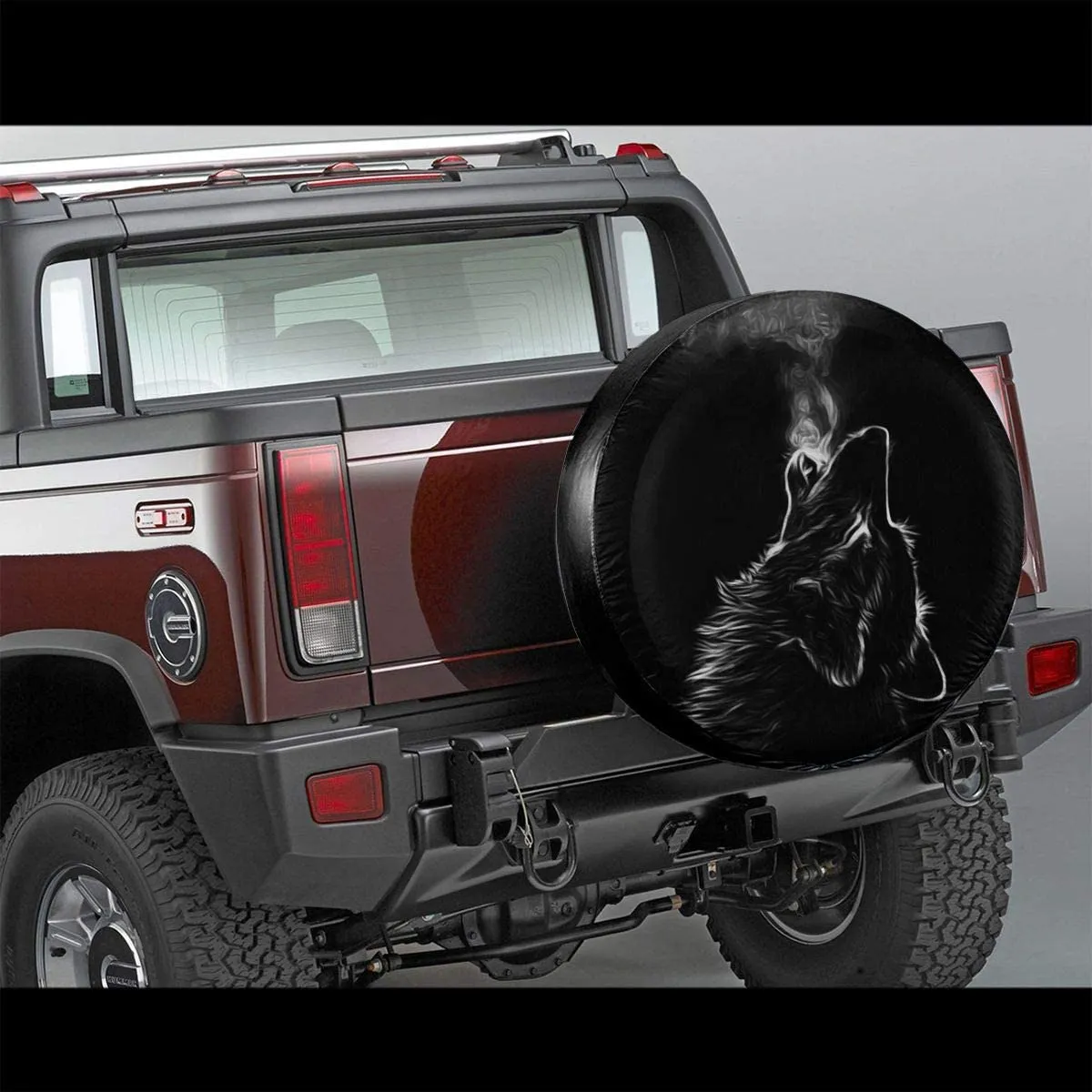 CE Smith Spare Tire Cover - 12" Diameter X 6-1/2" Wide Trailer Tires
