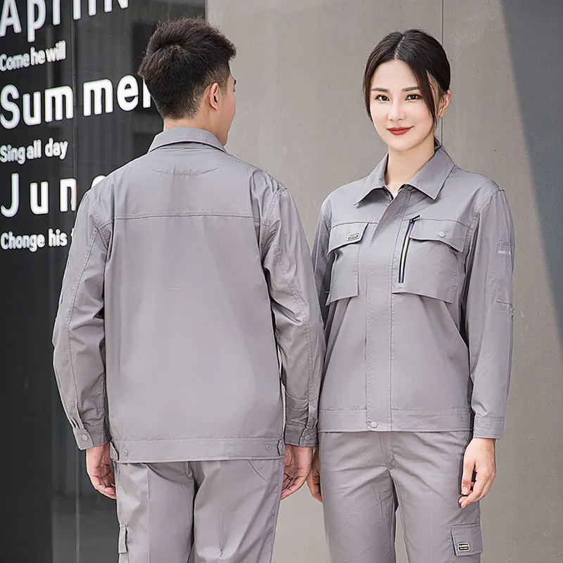 Breathable Summer Long Sleeve Work schutzstaffel uniform for