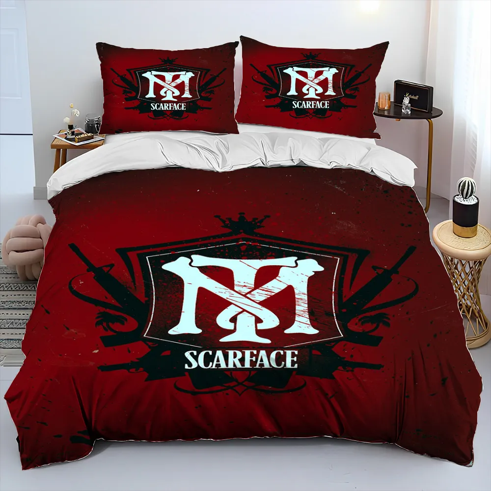 Tony 3D Printed Scarface Comforter Bedding Set Buffy Duvet Cover Quilt Cover Pillowcase King Queen Size For Kids From Homepro12 35.44 DHgate.Com