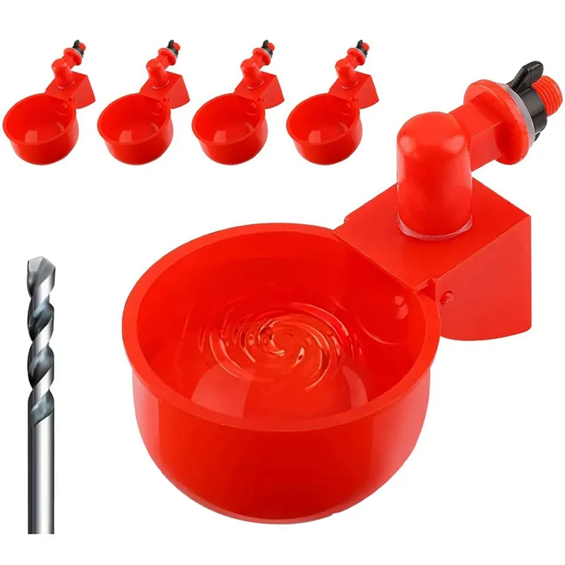 Chicken Waterer - Automatic Poultry Waterer Attachment For