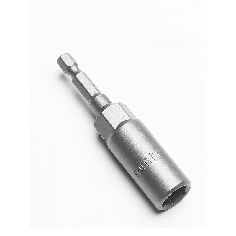 Deep Hex Socket Nut Driver Set 1/4 Hex Shank Impact Adapter 5.5 19mm ...