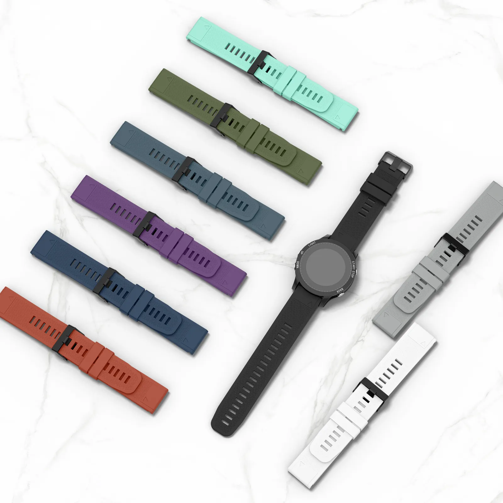 Quick Release 22mm Watch Strap For Garmin Forerunner 935 945 925 745 Fenix 7 5 Plus 6 Bracelet Wristband With GPS Suunto Core Strap From Homepro7 6.4 DHgate.Com