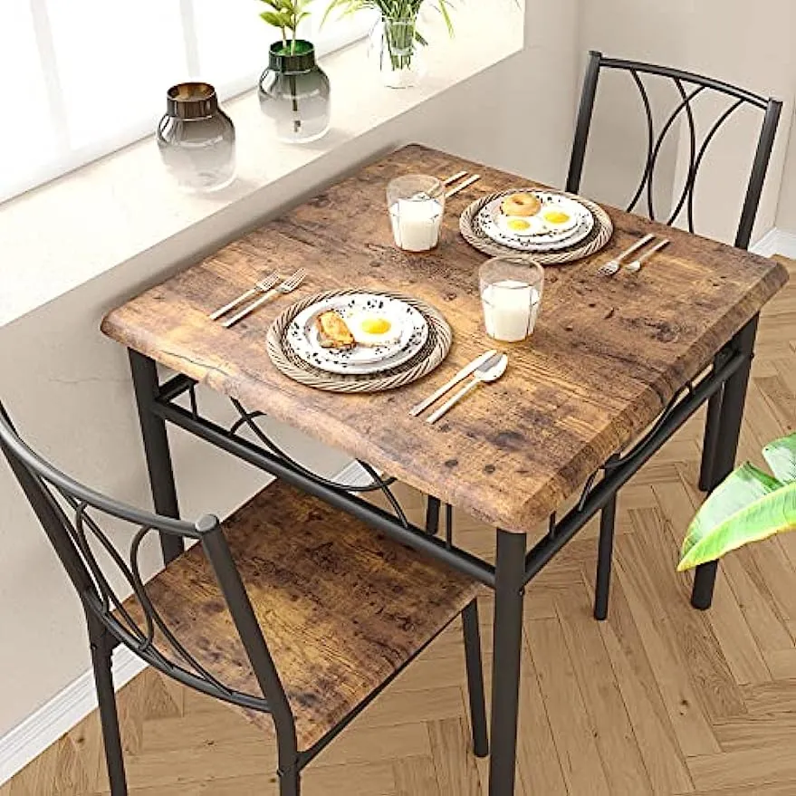 3 piece square dining set hotsell