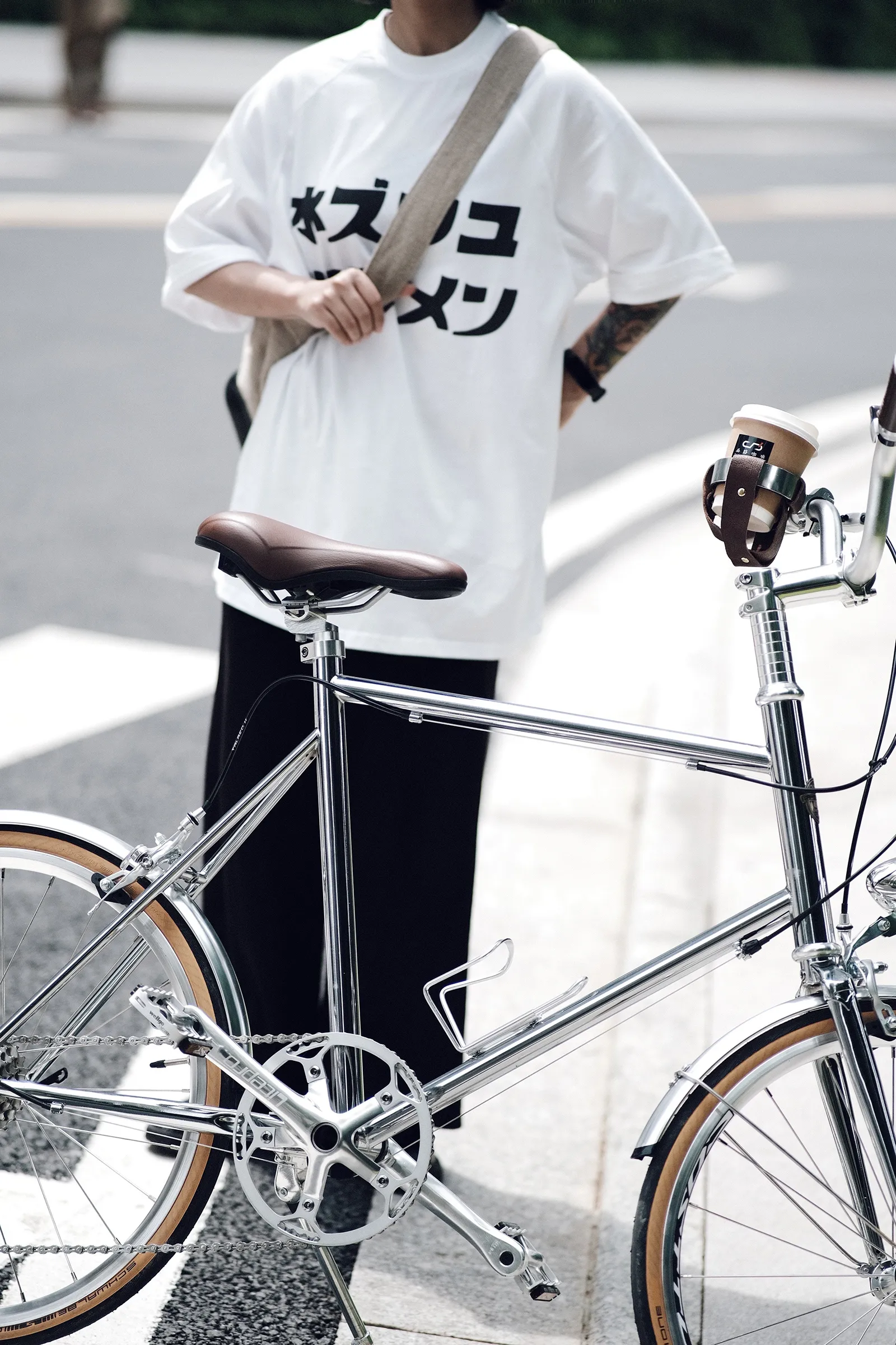 High End Cr Mo Steel Frame Fork Vintage 8S Speed Road Bike Bicycle