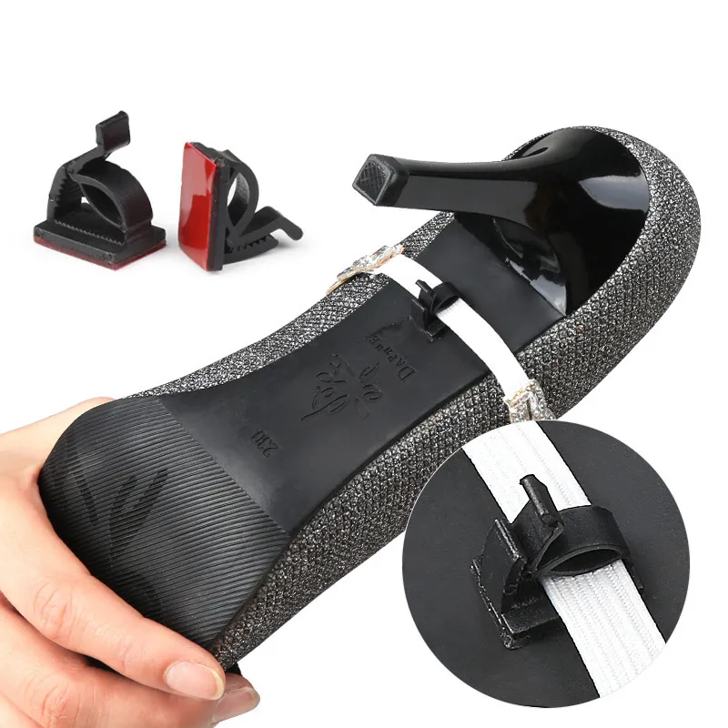 Save Big on Bulk Heels Ankle Straps Rhinestone Elastic Shoe Ankle Straps  Detachable Heel Straps For Women's High Heels Shoe Accessories Best Deals 