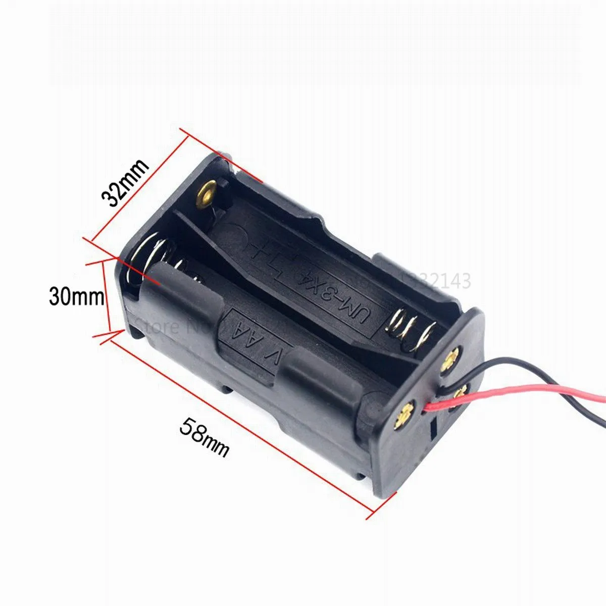 JST JR plug with holder Case Box with Storage Wire and 4 x JST JR plug with holder Case Box with Storage Wire and 4 x