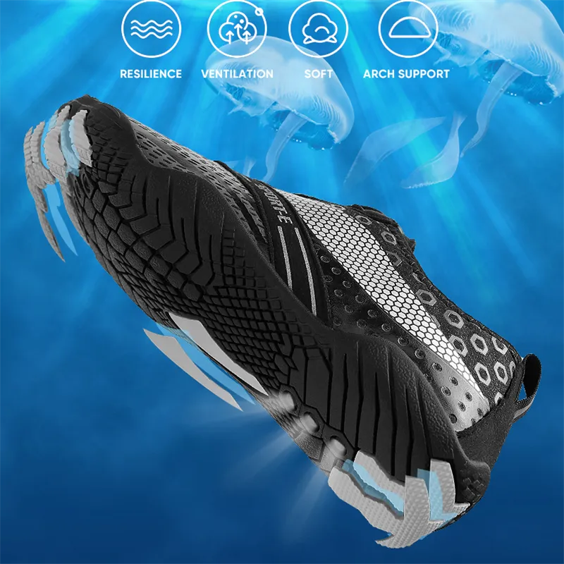 Chaussures de randonnée légère à séchage rapide de la rivière Water