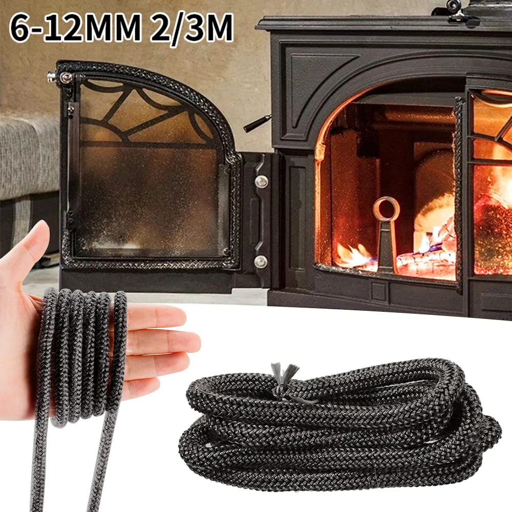6/8/10/12mm StoveRope Fiberglass Fireplace Door Cord High Temperature ...