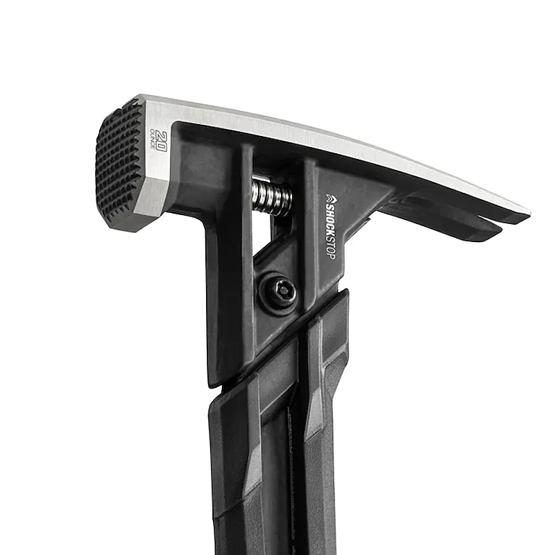 Spring Magnetic Rubber Nail Hammer - Shock Absorbing