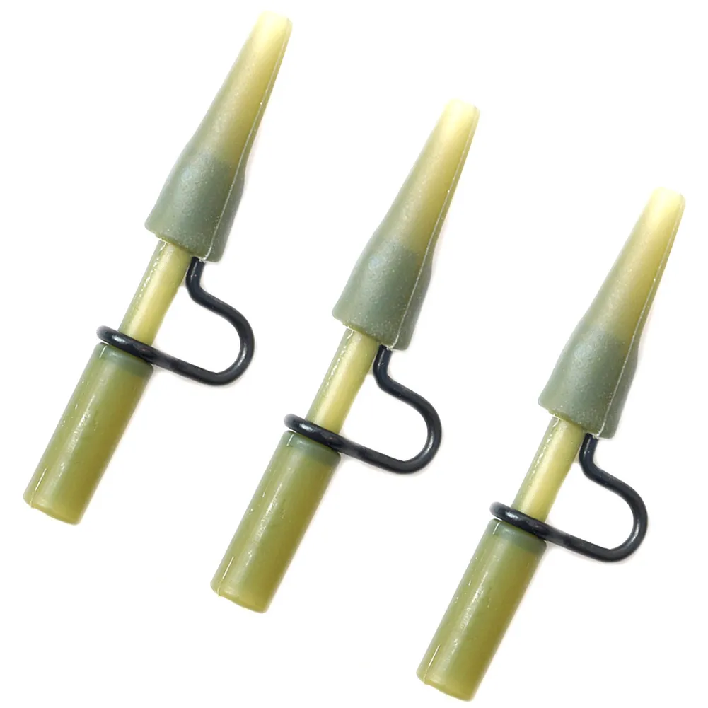 20x Run Rig Rings Terminal For Braid Line Hair Rigs Safety