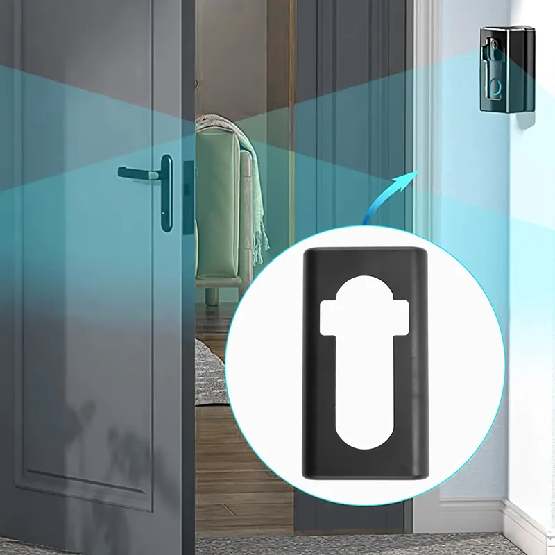 SYOSI Anti-Theft Door Video Doorbell Mount, Adjustable No-Drill Mounting Bracket For Video Doorbell Cover Holder Not Block Doorbell Sensor, Doorbell Adapter Holder For Home Rentals Office Room | Best Price KSA | Riyadh, Jeddah